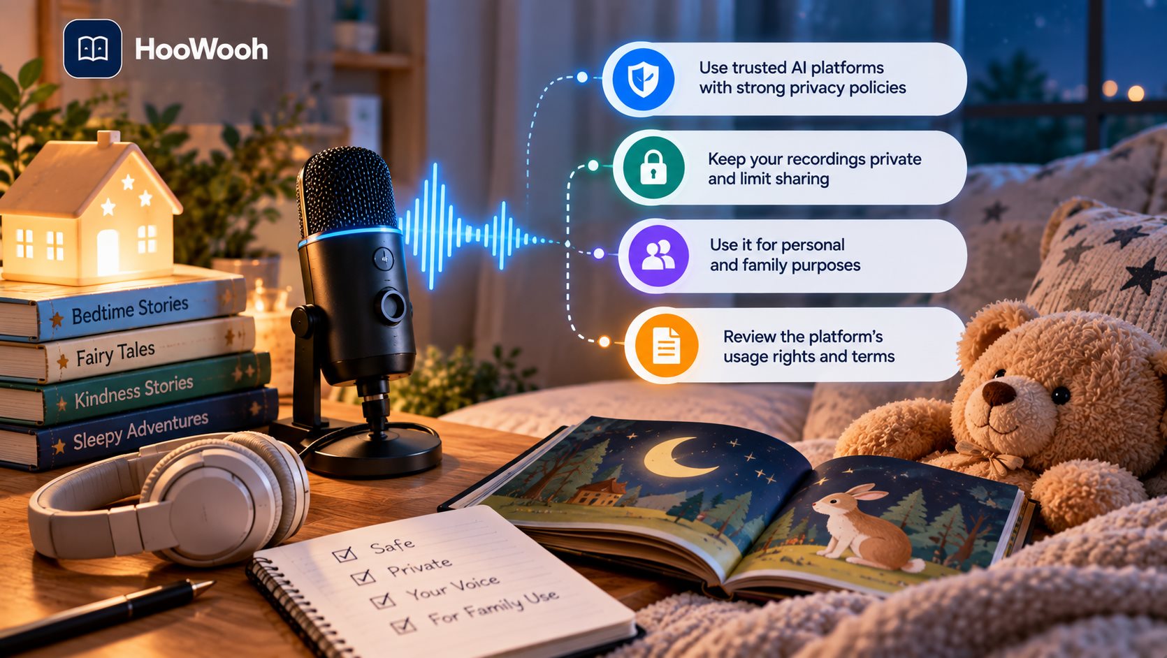 Is It Safe to Use Your Own AI Voice for Bedtime Stories?