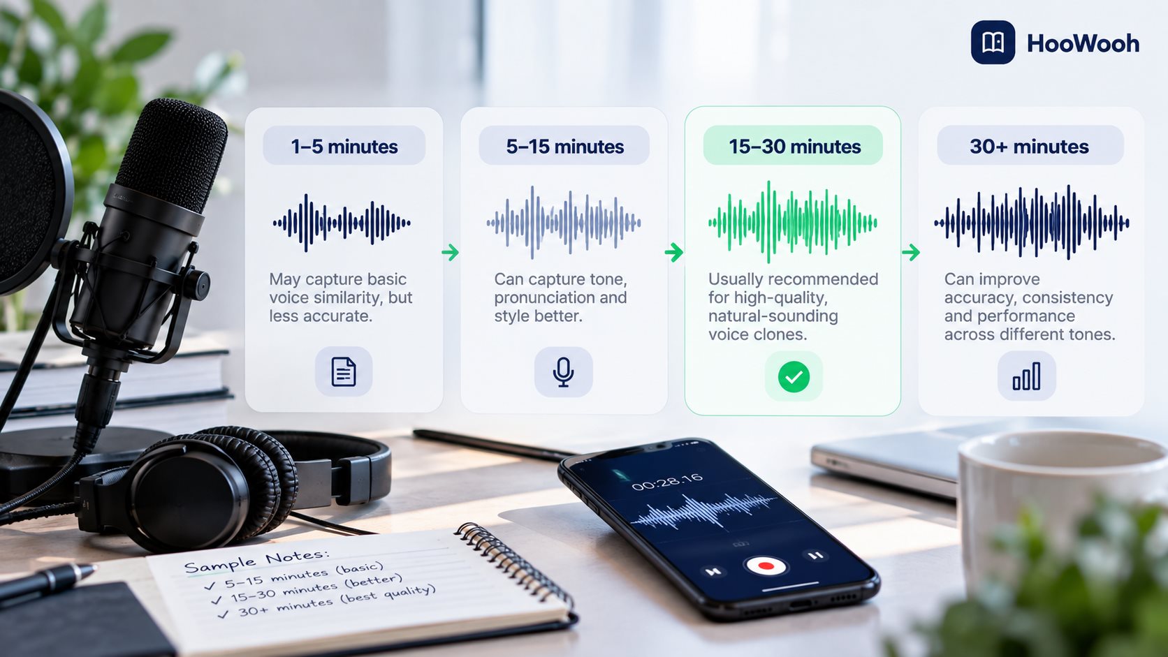 How Much Audio Do You Need to Clone a Voice?
