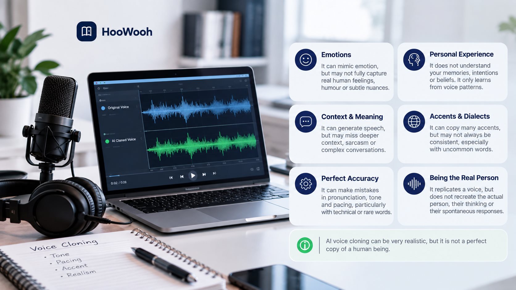 What AI Voice Cloning Cannot Do Perfectly