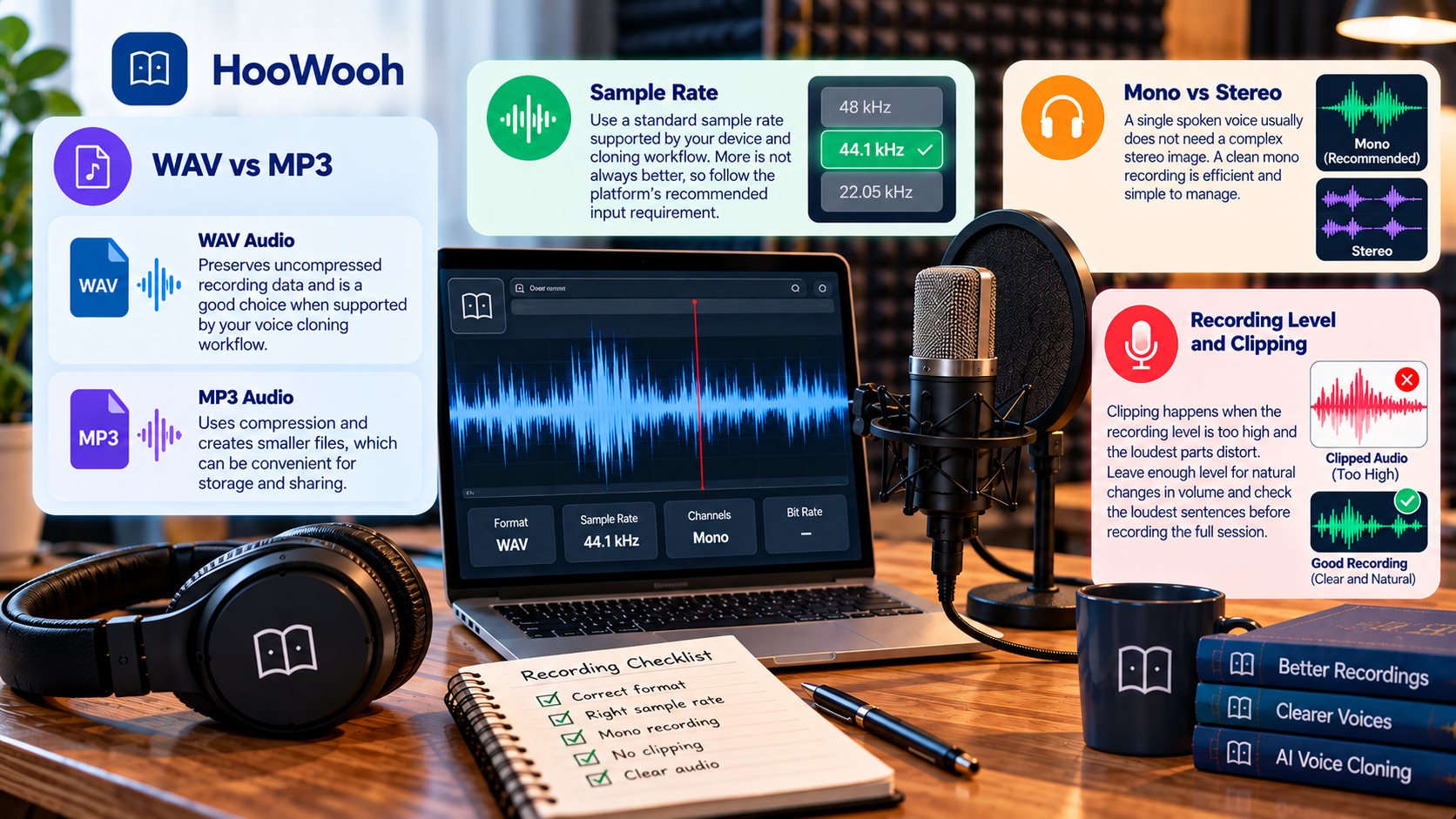 Best Audio Settings for Voice Cloning